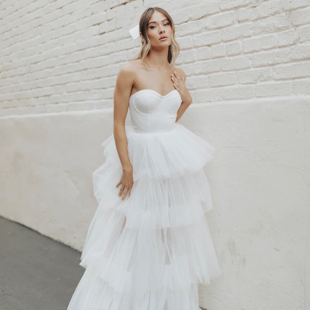 Margo Tulle Ballgown XL | reception gown